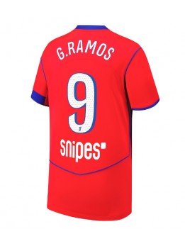 Paris Saint-Germain Goncalo Ramos #9 Rezervni Dres 2025-26 Kratak Rukavima Paris Saint-Germain Goncalo Ramos #9 Rezervni Dres 2025-26 Kratak Rukavima